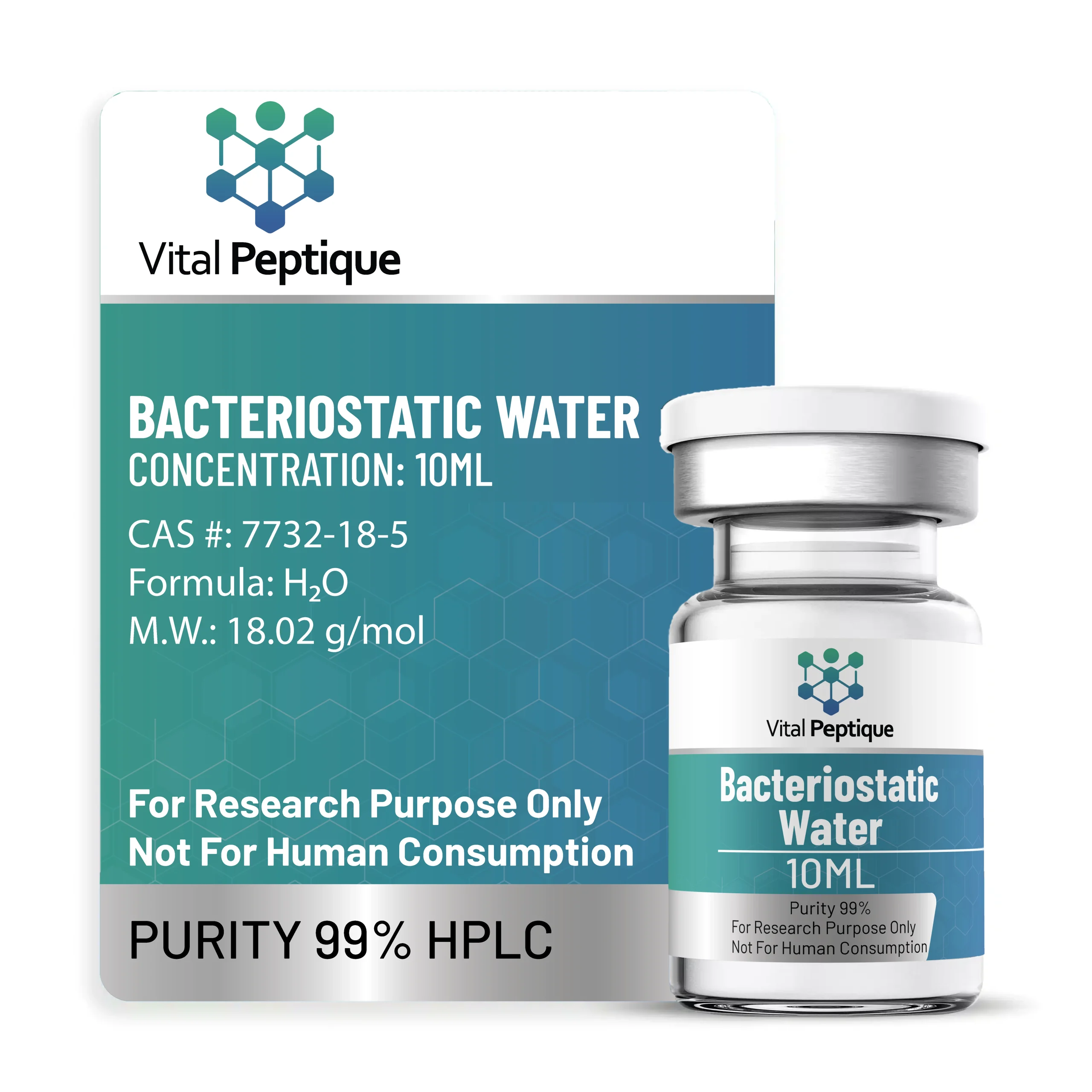 Bacteriostatic water mockup Bacteriostatic Water - Image 1